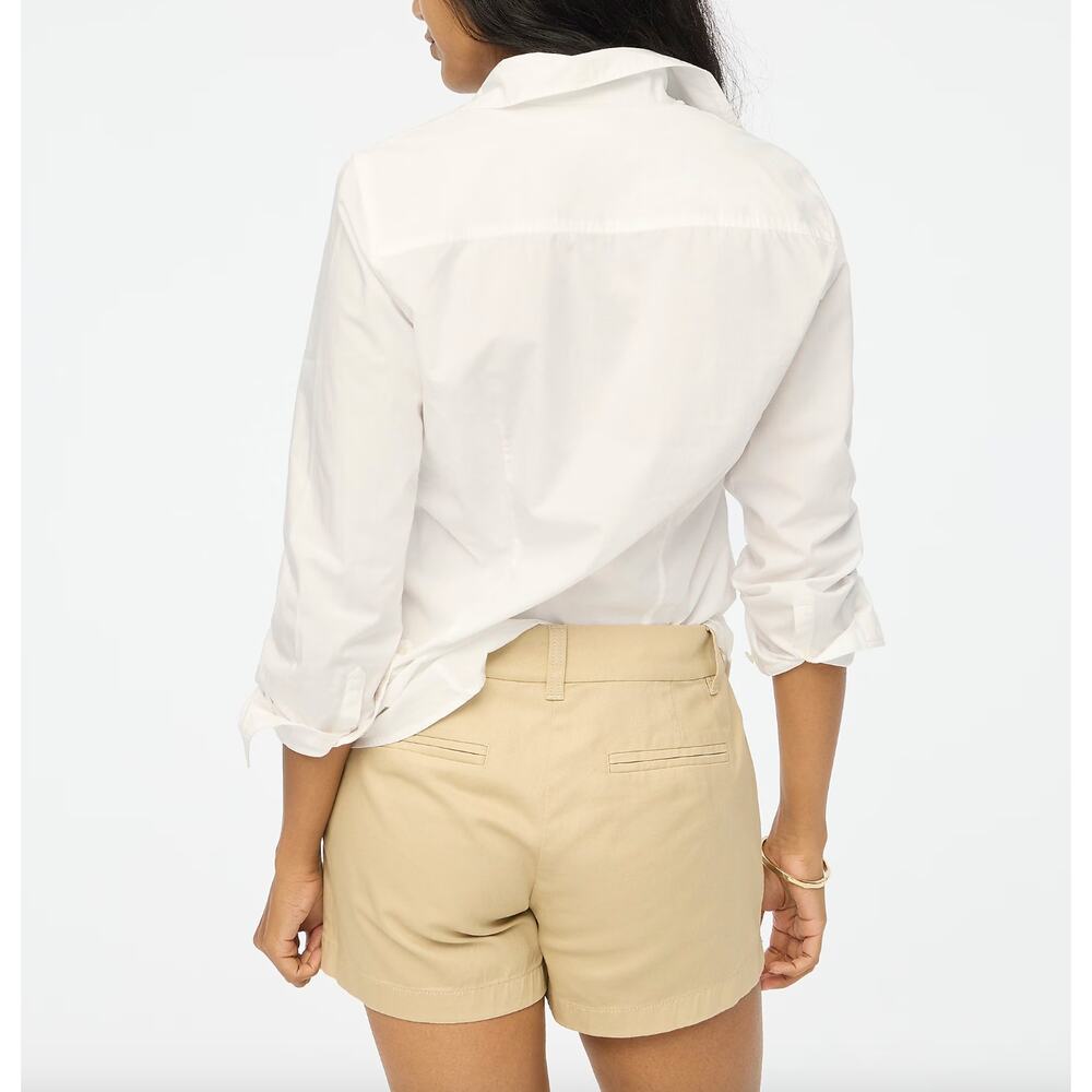 J.Crew 5" Classic Chino Short Light Khaki Preppy Coastal Vacation US 16 NWT - Picture 2 of 12
